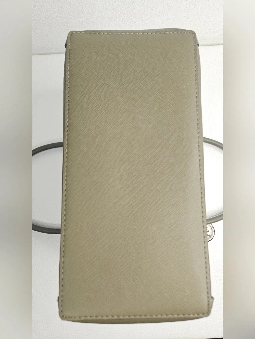 Michael Kors Selma Large Saffiano Leather Tote Olive Green Shoulder Bag | NEW